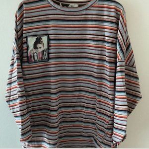 Multi Colored Striped T-Shirt